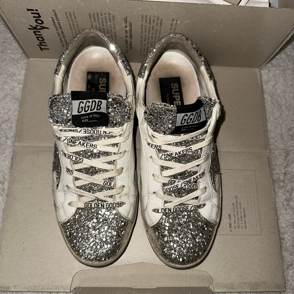 Golden Goose Classic Superstar w/ Glitter - Picture 6 of 9